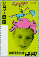 Nederland NL 1699 1996 Kind en boeken Gebruikt 80+40 - Img 2
