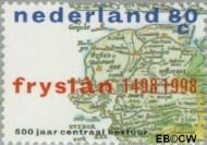 Nederland NL 1767 1998 Centrale besturing Friesland Gebruikt 80 - Img 2