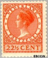 Nederland NL 191 1939 Koningin Wilhelmina- Type 'Veth' Gebruikt 22½