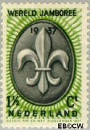 Nederland NL 293 1937 Wereld Jamboree Gebruikt 1½