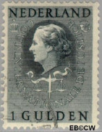 Nederland NL D40 1951 Cour Internationale de Justice Gebruikt 100 - Img 2