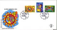 Aruba AR E110 2004 Carnaval FDC zonder adres