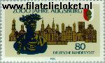 Bundesrepublik BRD 1234#  1985 Augsburg  Postfris
