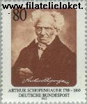 Bundesrepublik BRD 1357#  1988 Schopenhauer, Arthur  Postfris