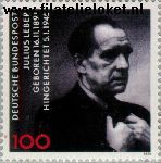 Bundesrepublik BRD 1574#  1991 Leber, Julius  Postfris