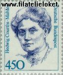 Bundesrepublik BRD 1614#  1992 Bekende vrouwen  Postfris