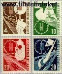 Bundesrepublik BRD 167#170  1953 Verkeerstentoonstelling  Postfris