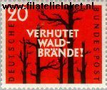 Bundesrepublik BRD 283#  1958 Voorkoming bosbranden  Postfris