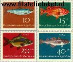 Bundesrepublik BRD 412#415  1964 Vissen  Postfris
