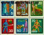 Bundesrepublik BRD 629#634  1970 Vrijwillige hulpdiensten  Postfris