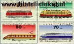 Bundesrepublik BRD 836#839  1975 Locomotieven  Postfris