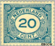 Nederland NL 0109 1921 Cijfer type 'Vürtheim' Postfris 20