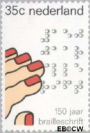 Nederland NL 1077 1975 Brailleschrift Gebruikt 35 - Img 2