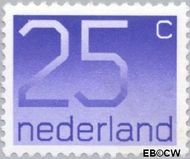Nederland NL 1110 1976 Cijfer type 'Crouwel' Gebruikt 25 - Img 1
