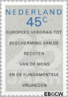 Nederland NL 1157 1978 Europees Verdrag Rechten van de Mens Gebruikt 45 - Img 2