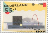 Nederland NL 1376 1987 C.E.P.T.- Moderne architectuur Gebruikt 55 - Img 2