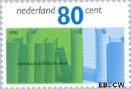 Nederland NL 1482 1991 Bibliotheken Gebruikt 80 - Img 2