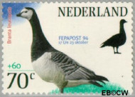 Nederland NL 1598 1994 Postzegeltentoonstelling Fepapost Gebruikt 70+60 - Img 2
