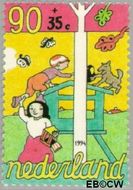 Nederland NL 1626 1994 Spelende kinderen Gebruikt 90+35 - Img 1