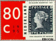 Nederland NL 1633 1995 Aankoop Blauwe Mauritius Gebruikt 80 - Img 2