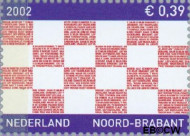 Nederland NL 2069 2002 Provincie- zegel Noord-Brabant Gebruikt 39 - Img 2