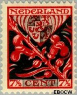 Nederland NL 210 1927 Provinciewapens Gebruikt 7½+3½