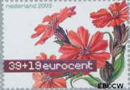 Nederland NL 2168 2003 Aquarellen van bloemen Gebruikt 39+19 - Img 2