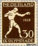 Nederland NL 219 1928 Olympische Spelen- Amsterdam Gebruikt 30+3