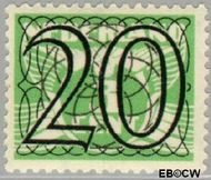 Nederland NL 362 1940 Cijfer type 'Guilloche' of ' tralie' Gebruikt 20