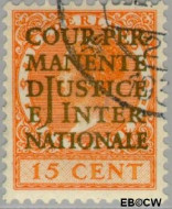 Nederland NL D14 1934 Cour Permanente de Justice Gebruikt 15 - Img 2