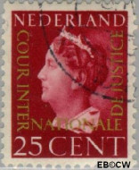 Nederland NL D24 1947 Cour Internationale de Justice Gebruikt 25 - Img 2