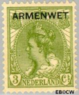 Nederland NL D5 1913 Armenwet Gebruikt 3 - Img 1