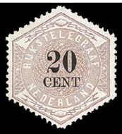 Nederland NL TG6 1877 Betaling telegraaf Gebruikt 20 - Img 1