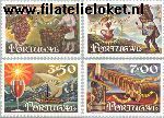POR 1117#1120 Postfris 1970 Wijnbouw