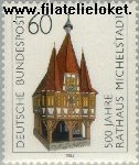 Bundesrepublik BRD 1200#  1984 Michelstadt- Stadhuis  Postfris