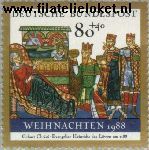 Bundesrepublik BRD 1396#  1988 Kerstmis  Postfris