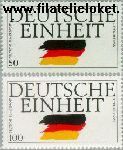 Bundesrepublik BRD 1477#1478  1990 Duitse eenheid  Postfris