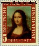Bundesrepublik BRD 148#  1952 Da Vinci, Leonardo  Postfris