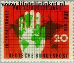 Bundesrepublik BRD 240#  1956 Politie-tentoonstelling  Postfris