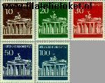 Bundesrepublik BRD 506#510  1966 Brandenburger Tor  Postfris