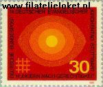 Bundesrepublik BRD 595#  1969 Evangelische kerkendag  Postfris
