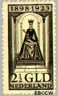 Nederland NL 0130 1923 Koningin Wilhelmina- Regeringsjubileum Gebruikt 250
