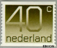 Nederland NL 1111a 1976 Cijfer type 'Crouwel' Gebruikt 40 - Img 2