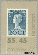 Nederland NL 1138 1977 Postzegeltentoonstelling Amphilex '77 Gebruikt 55+45 - Img 2