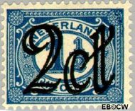 Nederland NL 115 1923 Opruimingsuitgifte Gebruikt 2#1½