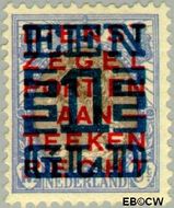 Nederland NL 133 1923 Opruimingsuitgifte Gebruikt 100#17½