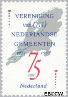 Nederland NL 1385 1987 Vereniging Ned. Gemeenten Gebruikt 75 - Img 2
