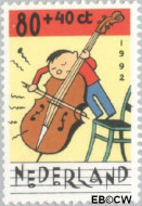Nederland NL 1540 1992 Muziek maken Gebruikt 80+40 - Img 2