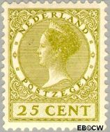 Nederland NL 157 1924 Koningin Wilhelmina- Type 'Veth' Gebruikt 25