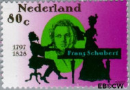 Nederland NL 1729 1997 Schubert, Franz Gebruikt 80 - Img 2